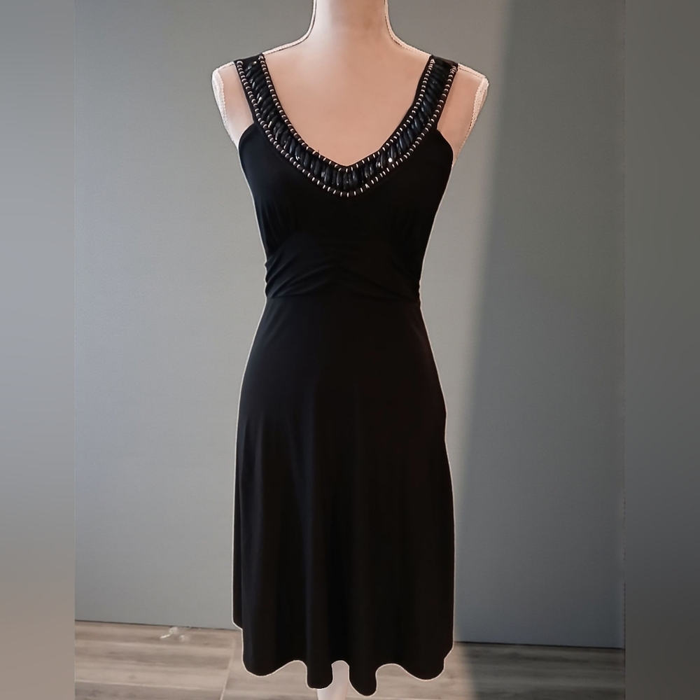 Vtg Imagine Babydoll Empire Waist Gemstone Dress Coachella Whimsygoth Med